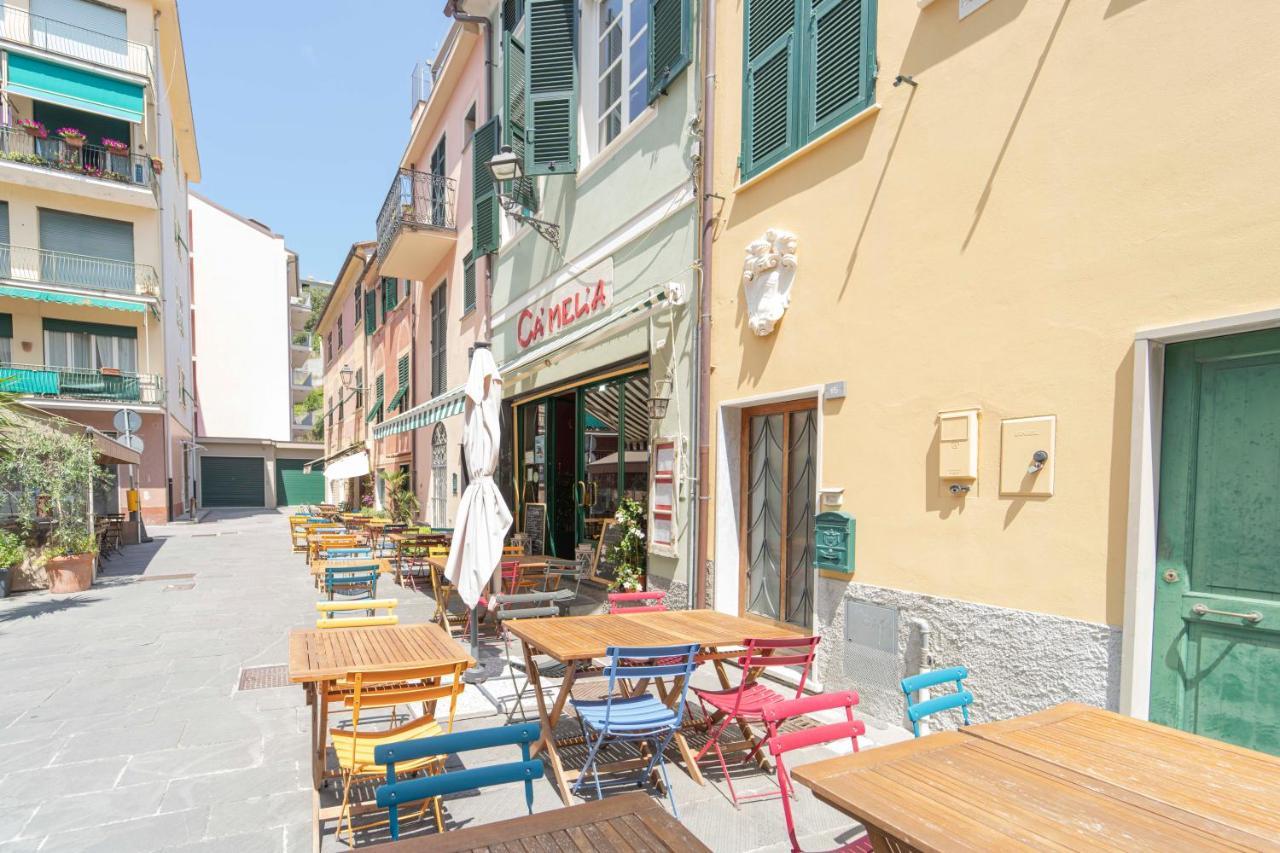 096 - Casa Al Borgo Cavi Di Lavagna, 150 Metri Dal Mare Apartment Luaran gambar